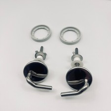 For Imperial Ware Toilet Seat Hinges Screw Bolt Stainless Steel HS0502 Bend Top