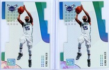 2018/19 Panini Status Pursuit Dye-Cut #59 Kemba Walker 2 Card Lot