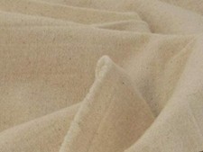 Organic 100 Cotton Heavyweight Flannel Fabric 55 Inch Wide-Natural