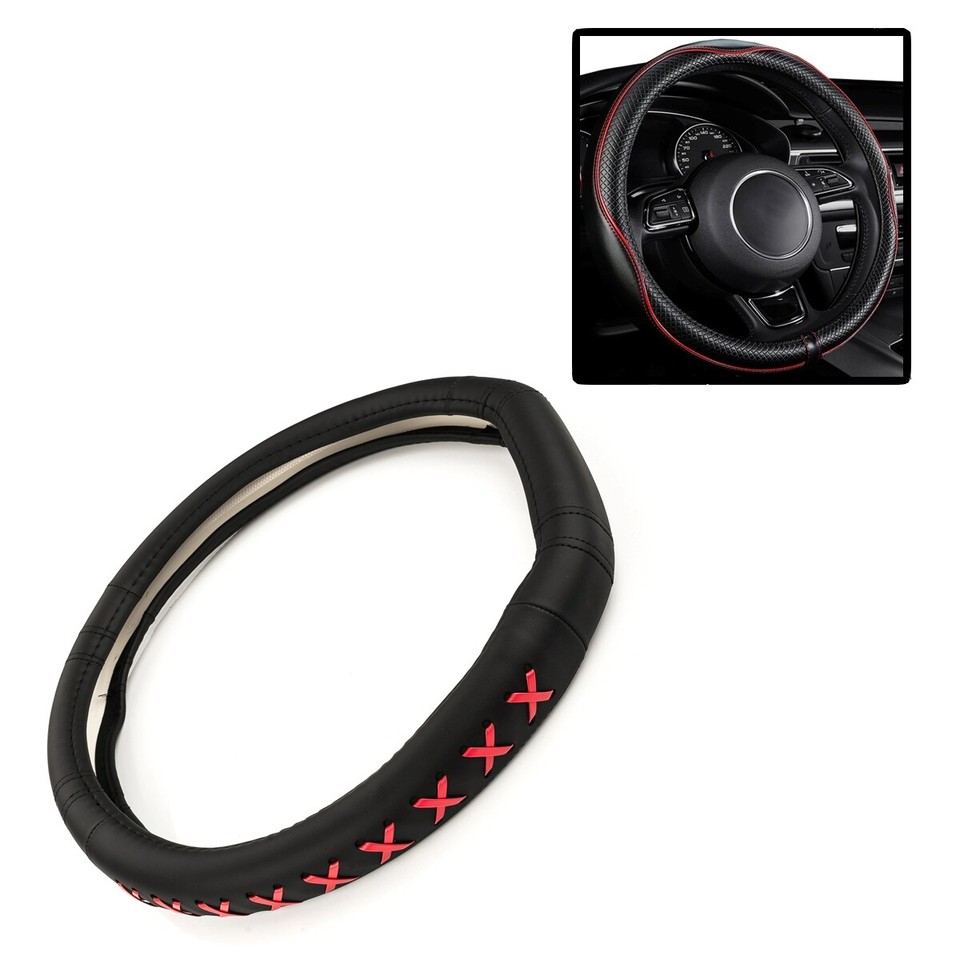 Volante Da Corsa OMP Corsica Successo - Pelle Scamosciata Nera E Rossa, Diametro 330/350mm - Foto 9