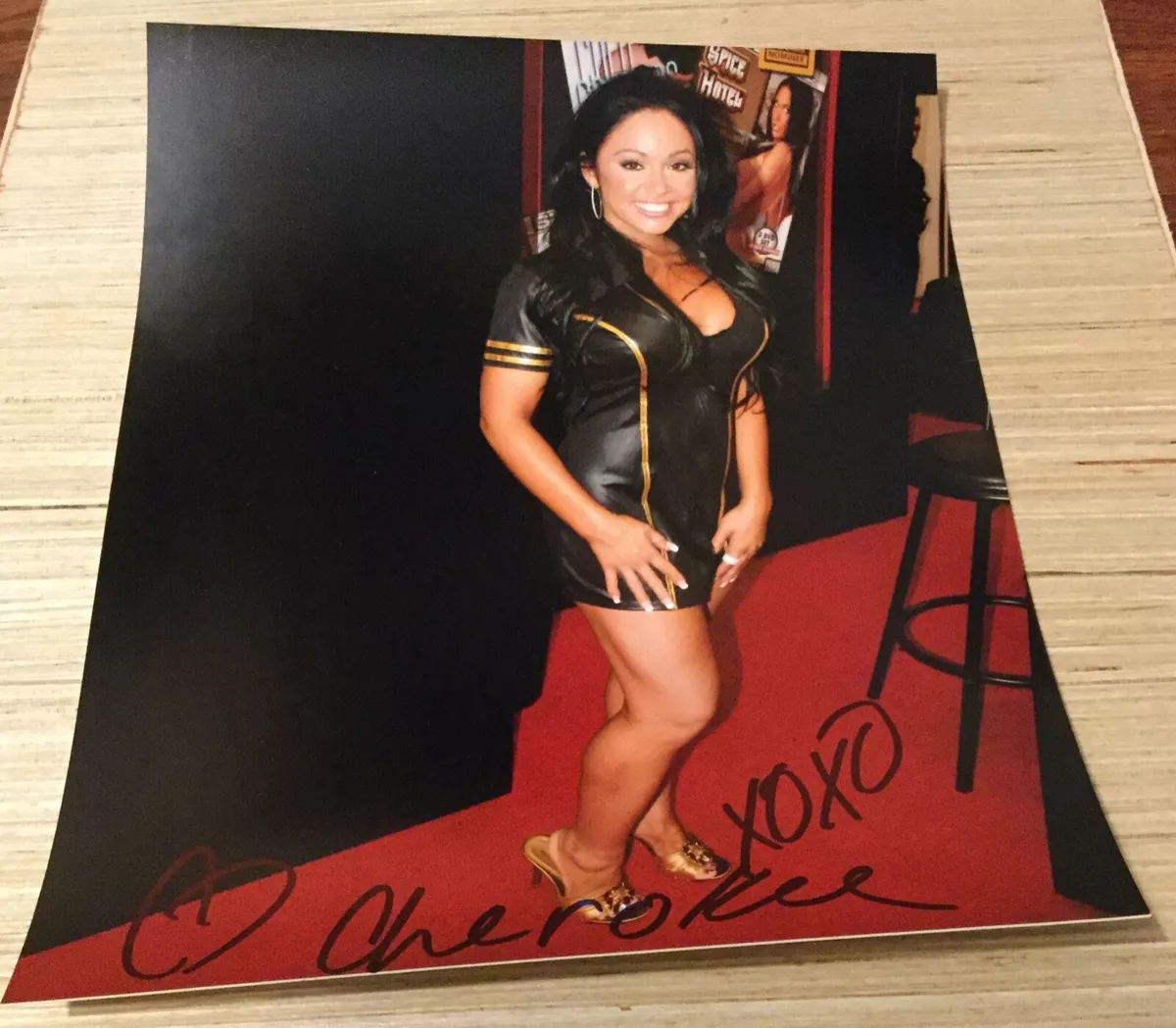 CHEROKEE ADULT FILM PORN STAR PORNSTAR SIGNED CANDID 8x10 PHOTO AVN RARE |  eBay