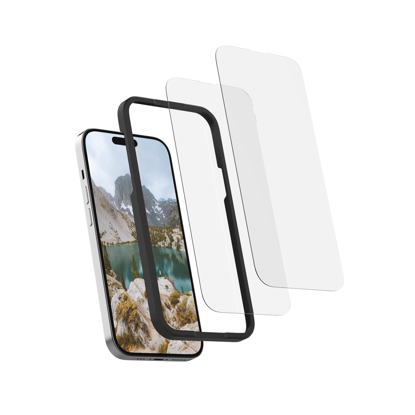 Rokform iPhone 15 Pro Max Tempered Glass Screen Protector (2 Pack) - ULTRA-THIN