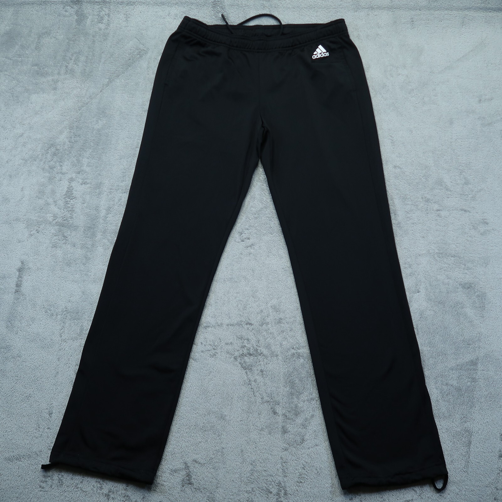 Adidas Men's Large Black Running Sweatpants with 31.5-Inseam-image
