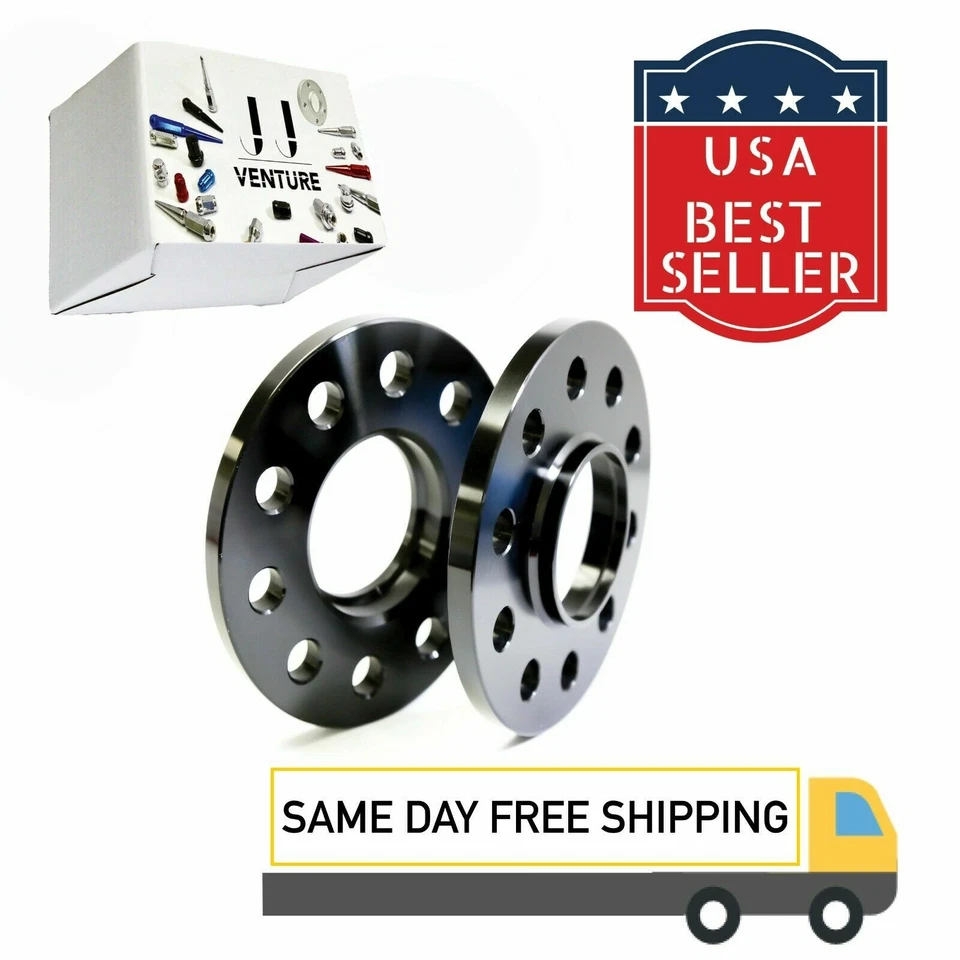 ESPACIADOR CENTRADO EN EL CUBO 2 PIEZAS 5X120 15 MM 72,56 MM COMPATIBLE CON BMW E61 E63 E90 E91 E92 E93 CON PERNO Foto 2 de 4