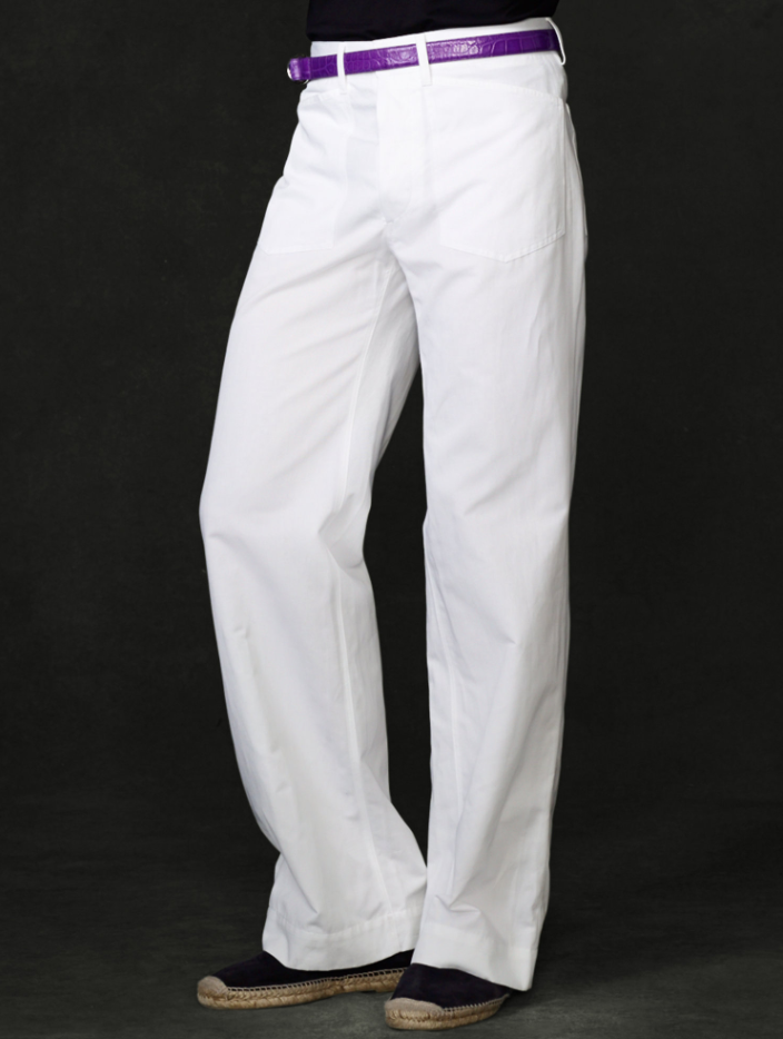 $795 Ralph Lauren Purple Label Mens White Italy Denim Bozeman