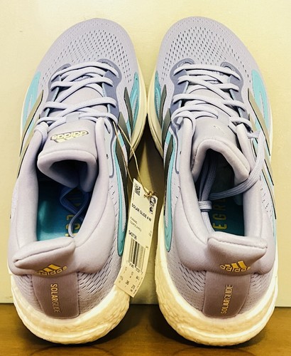 Scarpe da corsa Adidas Solar Glide 4 ST da donna viola/argento metallizzato 11,5 nuove con etichette - Foto 11 di 18