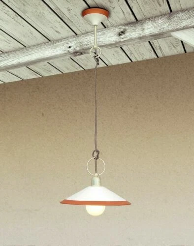 Lampadari da soffitto bianco in ceramica da 1-3 luci