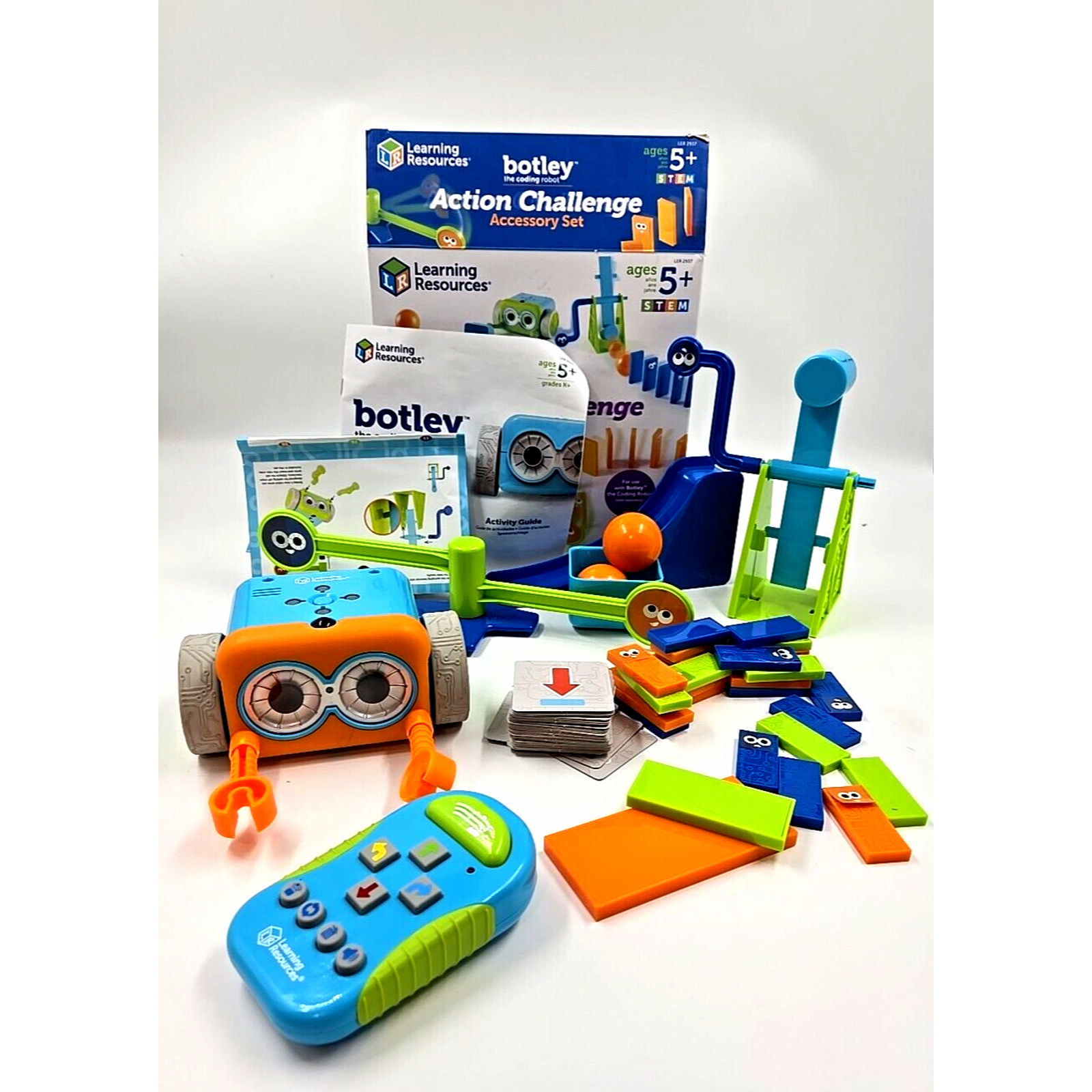 Botley The Coding Robot STEM Toy for Kids Ages 5+ with Action Challenges-image