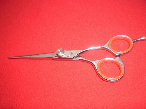TIJERA DE BORDE DE AFEITAR, TIJERA DE PELUQUERÍA PROFESIONAL SOLITZ CIZALLADURA ALEMANA NITIDEZ - Imagen 2 de 5