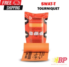 SWAT-T Tourniquet Emergency First Aid Hemorrhage Control - Orange