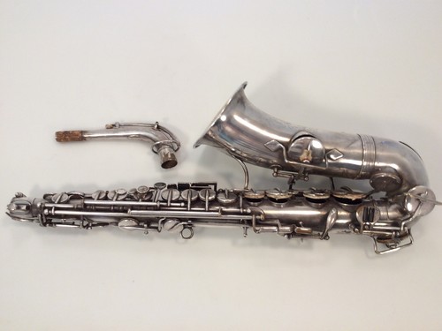 Antique Saxophone Buffet Evette Schaffer Model Carl Fisher no case - Afbeelding 1 van 12