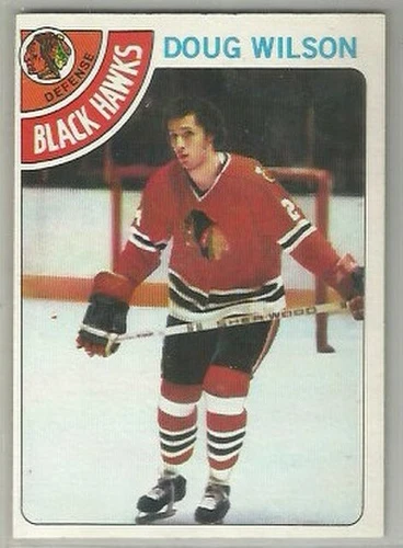 Doug Wilson Chicago Black Hawks 1978-79 Topps RC