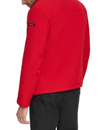 Calvin Klein Men’s Sherpa Lined Classic Soft Shell Jacket Calvin Klein Jacket M - Picture 3 of 3