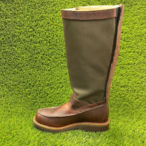 Chippewa Cutter 17" Goaky Snake Mens Size 7EE Brown Casual Outdoor Tall Boots - Picture 2 of 10