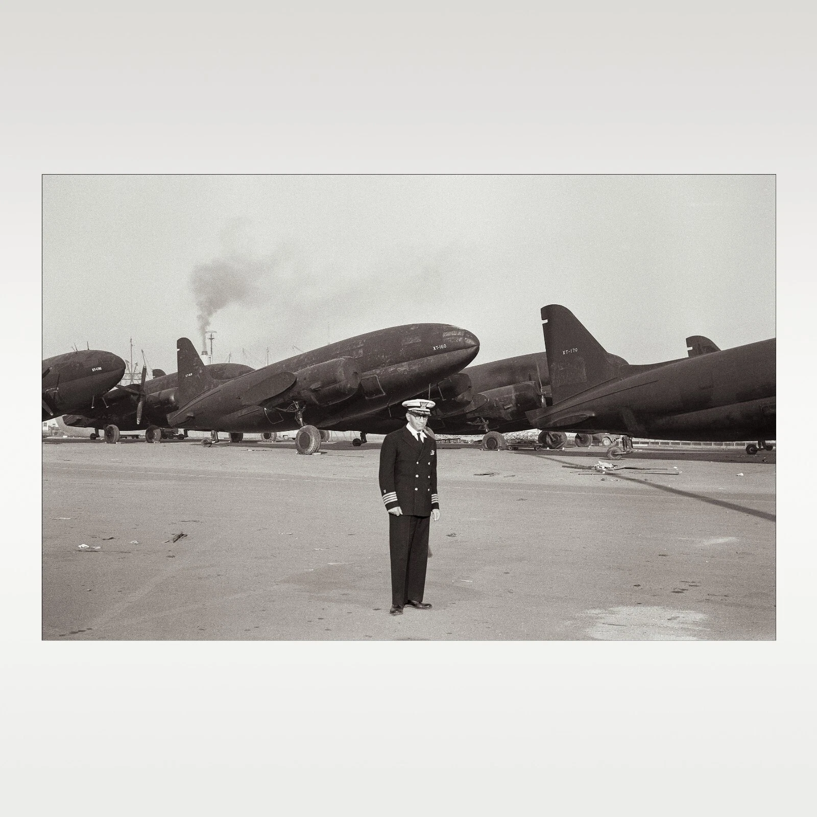 Curtiss C-46 Commando Aircraft Postcard 1950s Claire Chennault WWII Airplanes