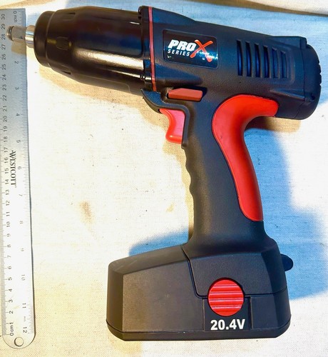 Pro-X Series 20.4 Volt 1/2" Cordless Impact Wrench 2200RPM 258Ft/Lbs (G) - Picture 3 of 10