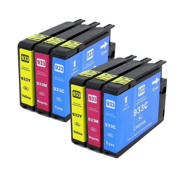 932 XL 933 XL Ink Cartridge Combo for HP OfficeJet 7612 6700 7110 6600