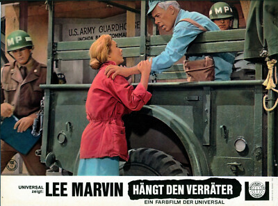 HÄNGT DEN VERRÄTER * AUSHANGFOTO #12  LEE MARVIN, VERA MILES Sergeant Ryker