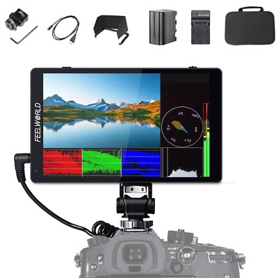 FEELWORLD F7 Pro 4K 7'' On-Camera Director Monitor Touch 3D LUT 1920X1200 @60Hz