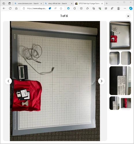 Gtco Calcomp II, Used! READ!READ again!