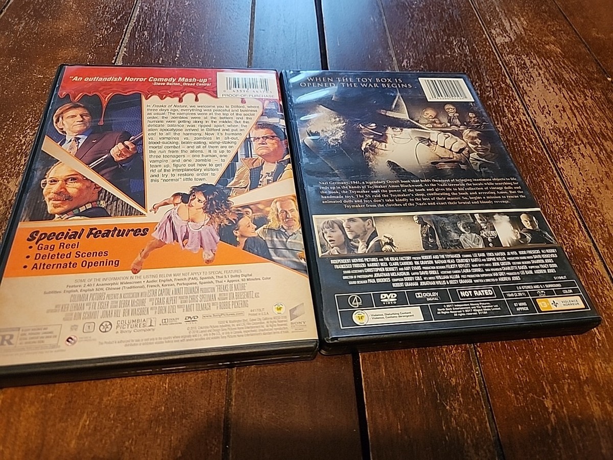 Freaks of Nature (DVD, 2015) Robert The Toymaker 43396441705| eBay