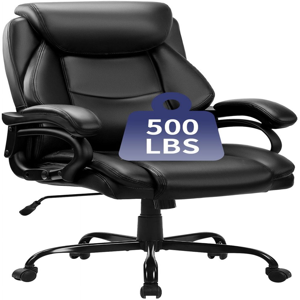 JONPONY 500LBS Big Tall Office Chair: Ergonomic, Executive