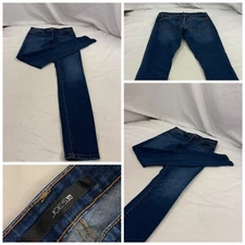 Joe's Jeans Skinny Sz 26 Dark Cotton Poly Stretch 31" YGI Y1-989