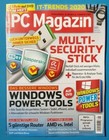 PC Magazin 1/2020 mit 8GB DVD Multi-Security Stick   ungelesen 1A