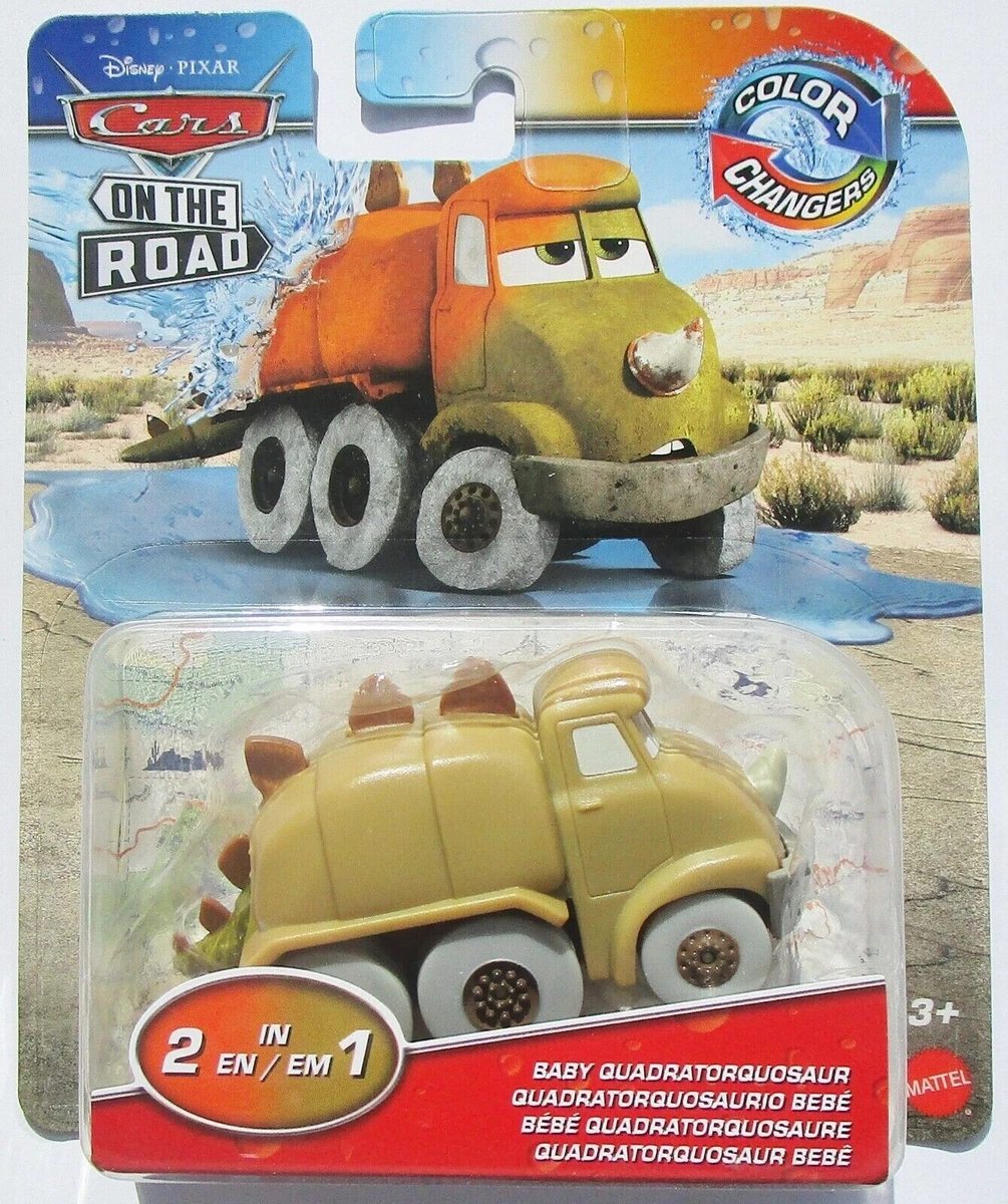 Disney Pixar Cars On the Road “QUADRATORQUOSAUR”die cast Car.