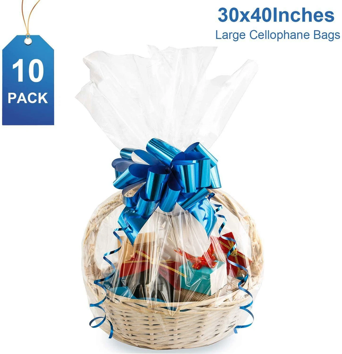 Gift Basket Bags, Cellophane Basket Bags