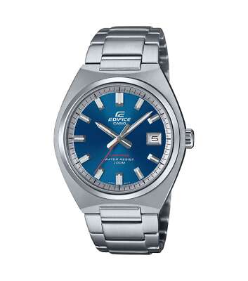 Casio Edifice Herrenuhr Saphirglas Datum 10BAR Blau 38mm EFB-109D-2AVEF