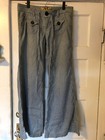 Very Cute Dittos Pants Low Rise Sailor Blue & White Stripes 29 100% Cotton — photo 5