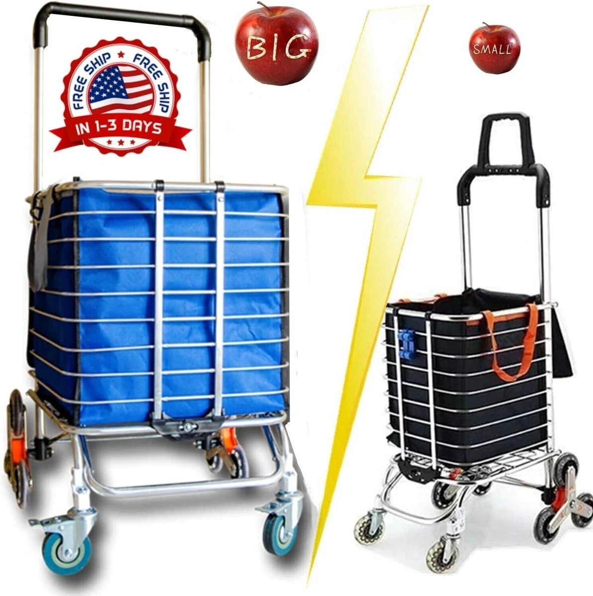 semestre Detectable Prematuro Carro de la compra sobre ruedas Carro de la compra plegable de tamaño pequeño | eBay semestre Detectable Prematuro Carro de la compra sobre ruedas Carro de la compra plegable de tamaño pequeño | eBay