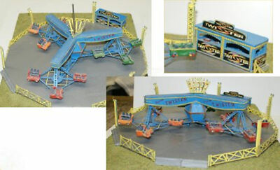 12 Auto Twister Mixer Grasschneider Kirmes Q48 UNLACKIERT OO Scale Models Kit
