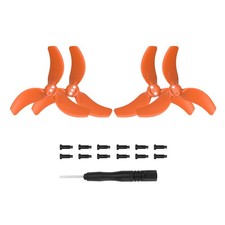 2 Pair Mini Lightweight Propellers Blades Props w/ Screws For DJI Avata 2 Drone;