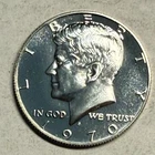 1970-S Kennedy half dollar. 40% silver gem PROOF 1/2$.  #q6