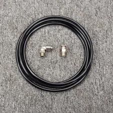 NEW Push To Lock Fittings Kit & Vacuum Tubing Hose 1/8NPT & 1/4NPT High Pressure