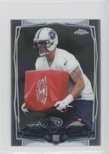 2014 Topps Chrome Mini Taylor Lewan #180 0a1