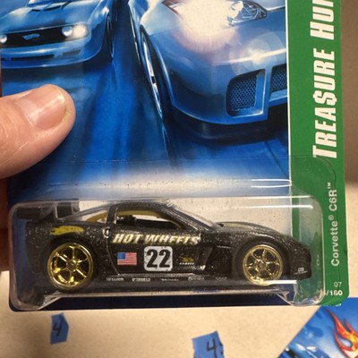 Hot Wheels Super Treasure Hunt and Regular Treasure Hunt Corvette