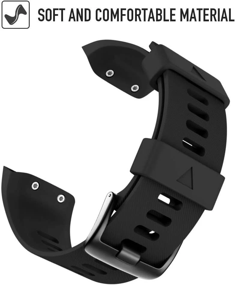 Silikon Armband für Garmin Forerunner 35 Sportuhr Ersatzband - Bild 4 von 4
