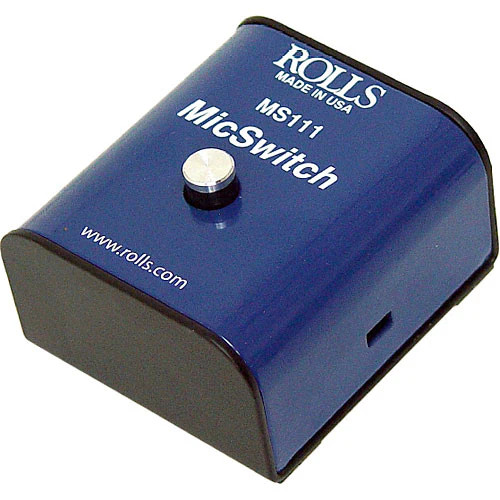 Rolls MS111 Mic Switch-Latching or Momentary Microphone Mute 11490₽