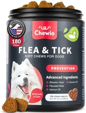 Chewia Soft Chews For Dogs Fleas & Ticks