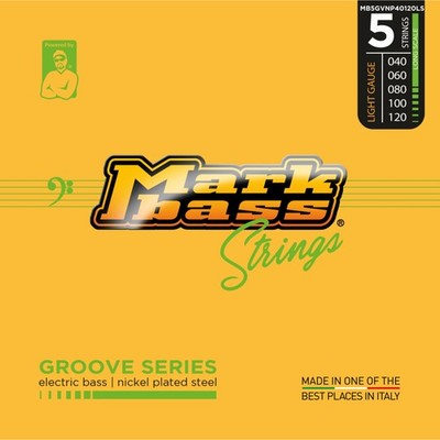 Markbass Groove Series Strings 5s 40-120 - Saitensatz für 5-Saiter E-Bass