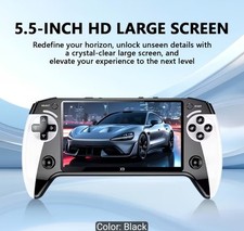 Retro Handheld Game Console, IPS Screen, Portable Gaming Device, Streamlined...