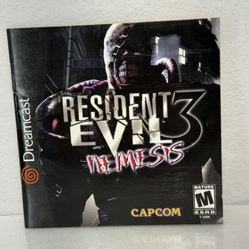 Resident Evil 3 Nemesis⭐️Complete CIB⭐️SEGA Dreamcast Authentic Original
