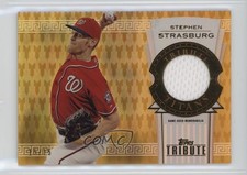 2014 Topps Tribute Titans Relics Gold 15/15 Stephen Strasburg #TTR-SS 7xr
