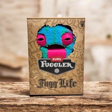 Zuru FUGGLER Fugg Life CHUM CHUM 9" Blue Pink Silver Teeth Funny Ugly Monster