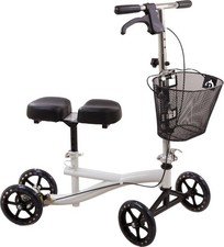 (NUOVO) Roscoe Medical Knee Walker Monopattino per Adulti/Scooter Pieghevole per Gambe per Tutti i Terreni