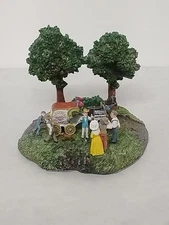 Vintage LIBERTY FALLS 1994 Dr. Pickwick's Medicine Wagon 