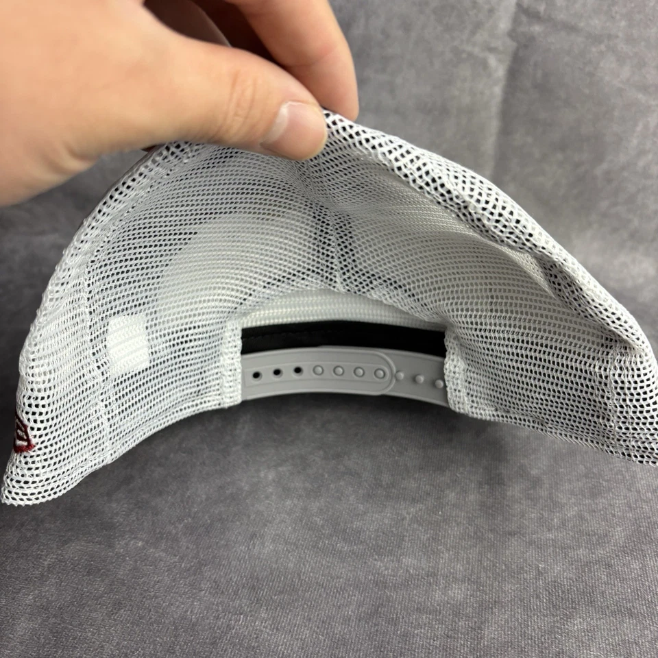 23XI Nascar гонки New Era шляпа SnapBack серый гольфист Dr Pepper Bubba новый - Изображение 4 из 4